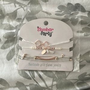NWT slumber party 3 piece girls bracelets. 
Some colors I have multiple of.